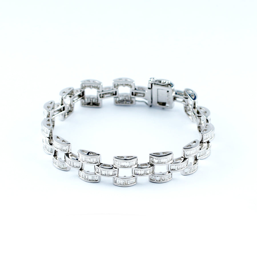 18K WHITE GOLD BRACELET (BR0000182)