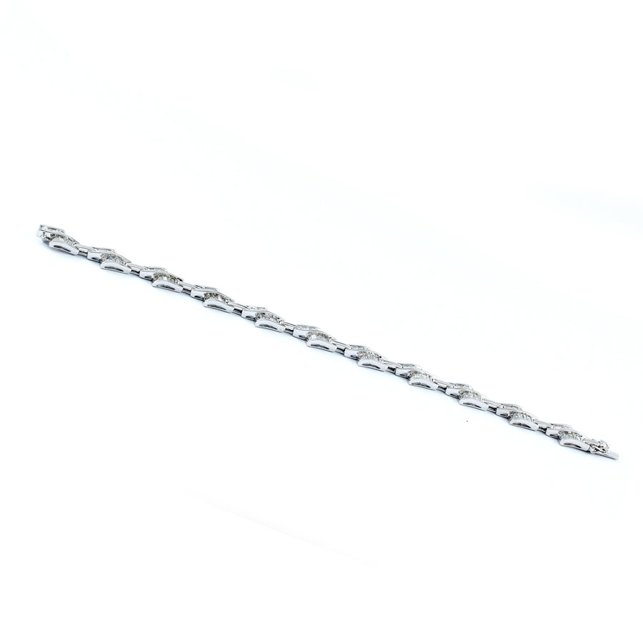 18K WHITE GOLD BRACELET (BR0000195)