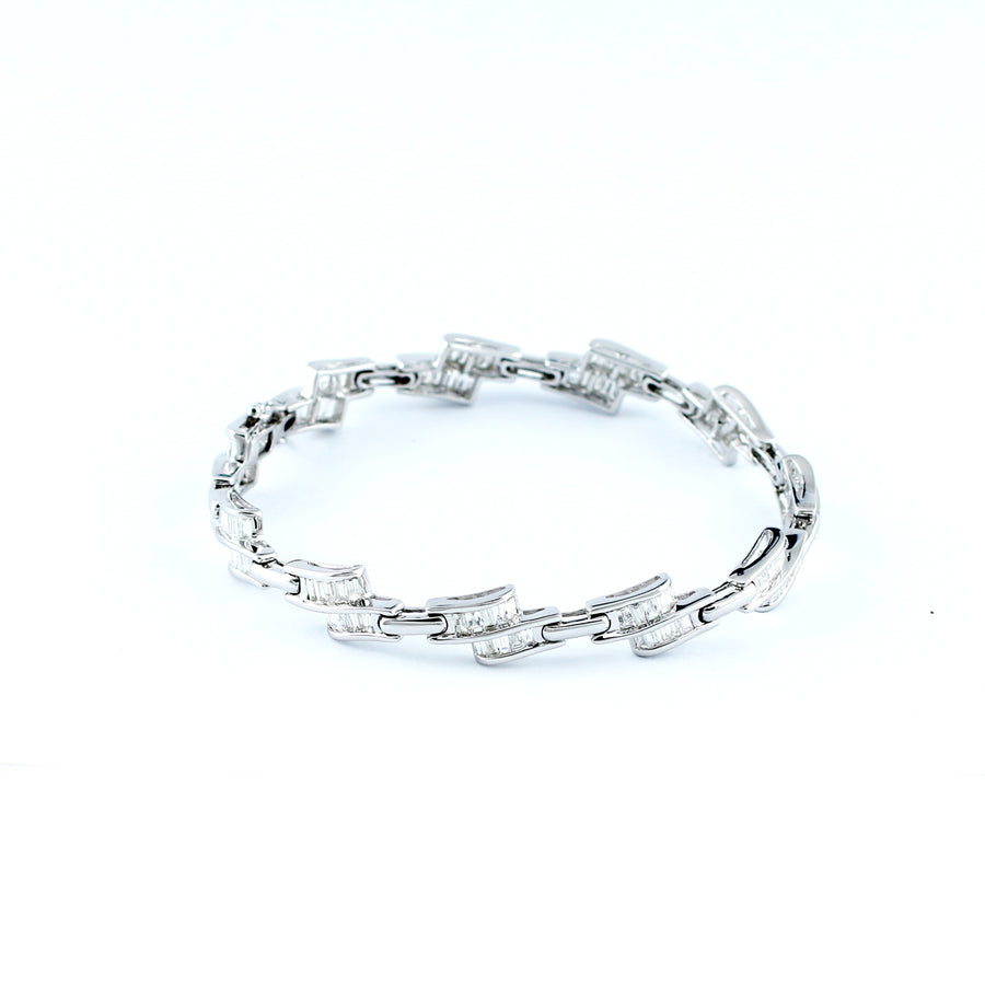 18K WHITE GOLD BRACELET (BR0000195)