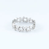 18KT WHITE GOLD LADIES RING (RI0001693)
