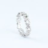 18KT WHITE GOLD LADIES RING (RI0001693)