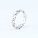 18KT WHITE GOLD LADIES RING (RI0001693)