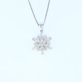18KT WHITE GOLD LADIES PENDANT (PE0001498)