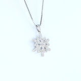 18KT WHITE GOLD LADIES PENDANT (PE0001498)
