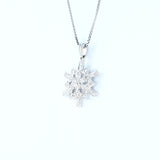 18KT WHITE GOLD LADIES PENDANT (PE0001498)