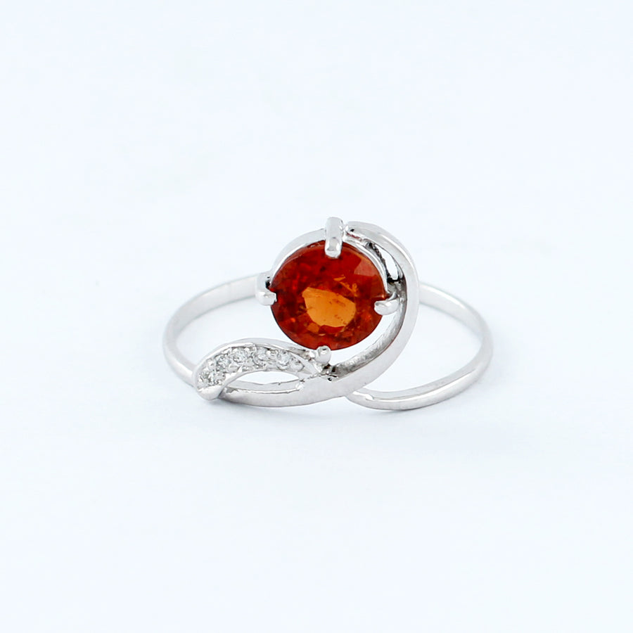 18KT WHITE GOLD LADIES RING (RI0001698)