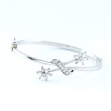 18K WHITE GOLD BANGLE (BA0000828)