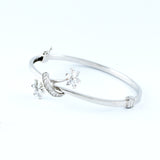 18K WHITE GOLD BANGLE (BA0000828)