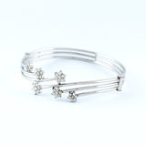 18K WHITE GOLD BANGLE (BA0000832)