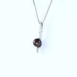 18KT WHITE GOLD LADIES PENDANT (PE0001505)