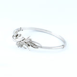 18K WHITE GOLD BANGLE (BA0000833)