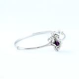 18K WHITE GOLD BANGLE (BA0000831)