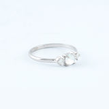 18KT WHITE GOLD LADIES RING (RI0001702)
