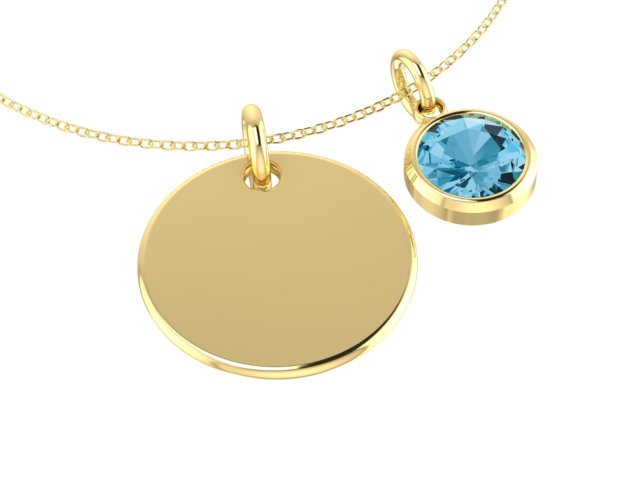 Birthstone Personalised Necklace