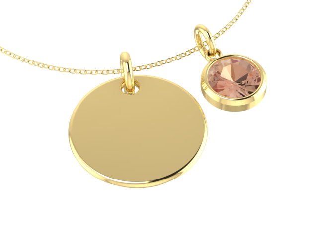 Birthstone Personalised Necklace