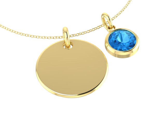 Birthstone Personalised Necklace