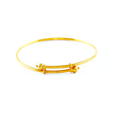 PAIR OF 22KT YELLOW GOLD BABY BANGLES (BA0000178)
