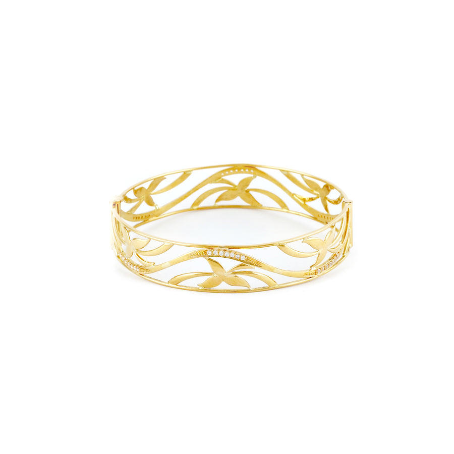 22KT YELLOW GOLD BANGLE (BA0000363)