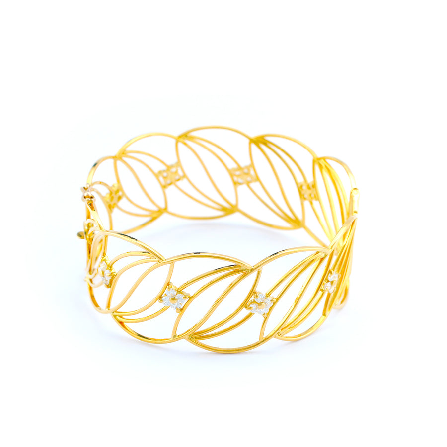 22KT YELLOW GOLD BANGLE (BA0000746)