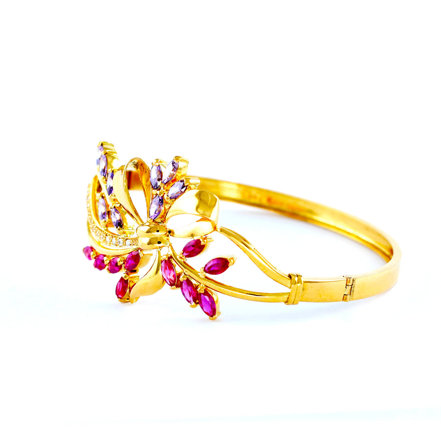 22KT YELLOW GOLD BANGLE (BA0000757)