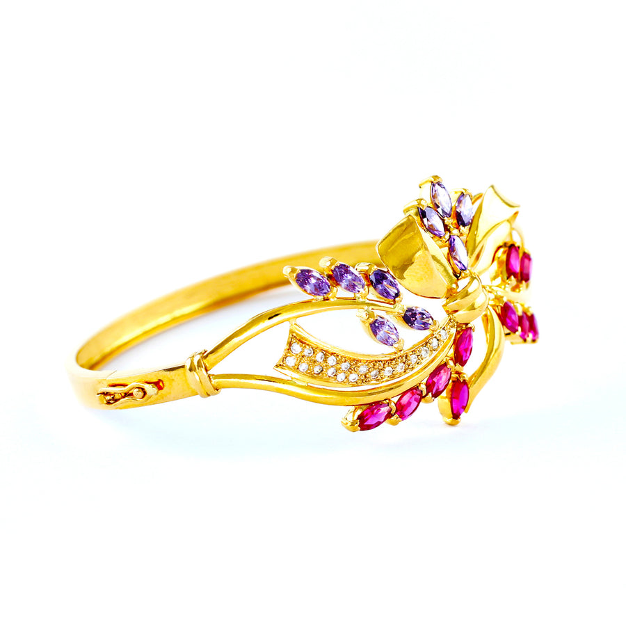 22KT YELLOW GOLD BANGLE (BA0000757)