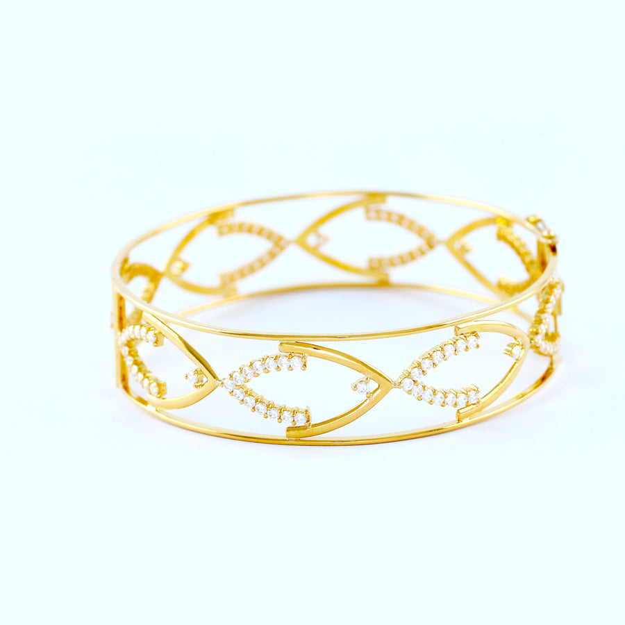 22KT YELLOW GOLD BANGLE (BA0000769)
