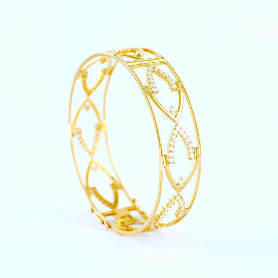 22KT YELLOW GOLD BANGLE (BA0000769)