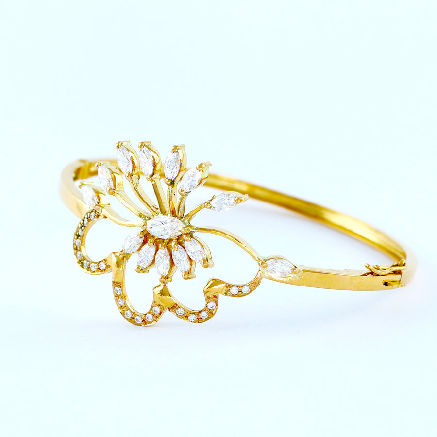 22KT YELLOW GOLD BANGLE (BA0000808)