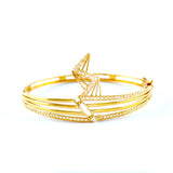22KT YELLOW GOLD BANGLE (BA0000816)