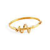 22KT YELLOW GOLD BANGLE (BA0000864)
