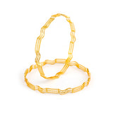 22KT YELLOW GOLD BANGLES PAIR (BA0000865)