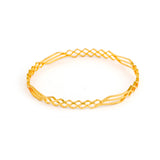 22KT YELLOW GOLD BANGLES PAIR (BA0000866)