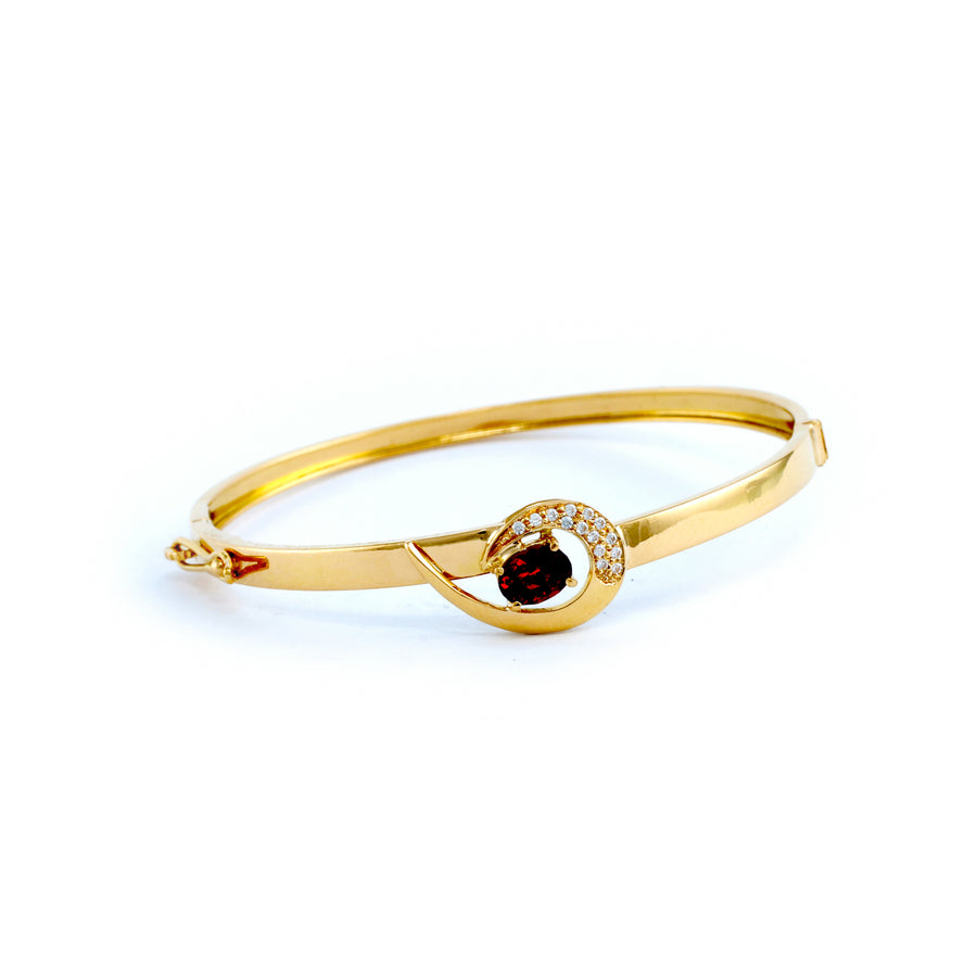 22KT YELLOW GOLD BANGLE (BA0000880)
