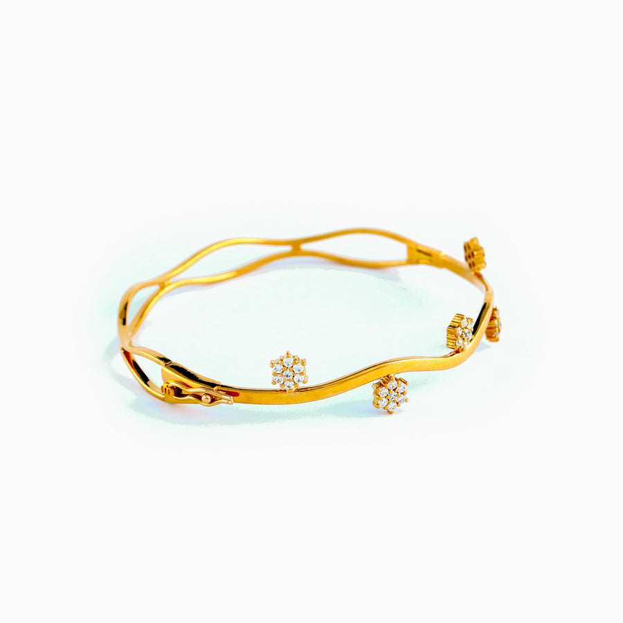 22KT YELLOW GOLD BANGLE (BA0000888)