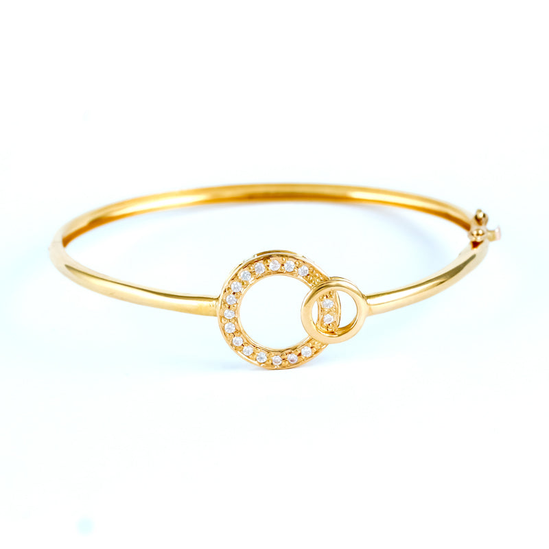 22KT YELLOW GOLD BANGLE (BA0000944)