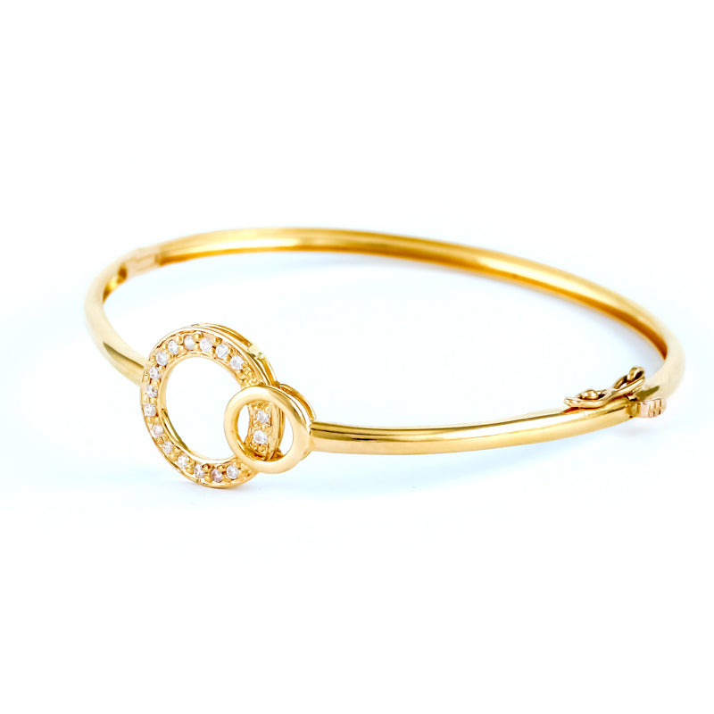 22KT YELLOW GOLD BANGLE (BA0000944)