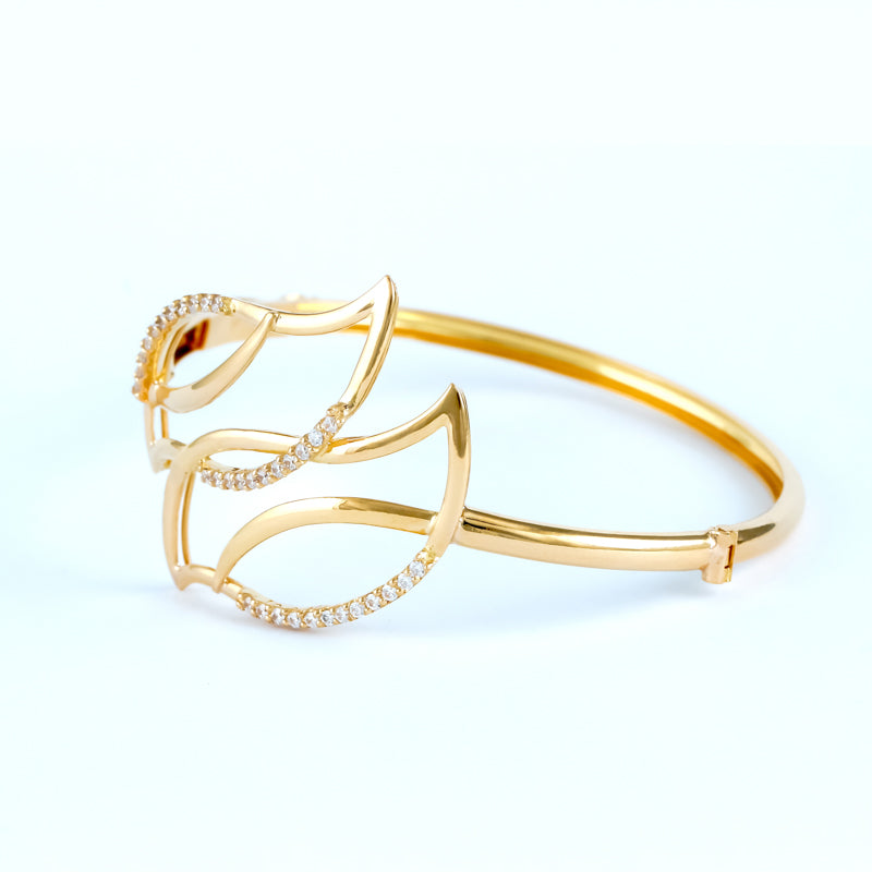 22KT YELLOW GOLD BANGLE (BA0000965)