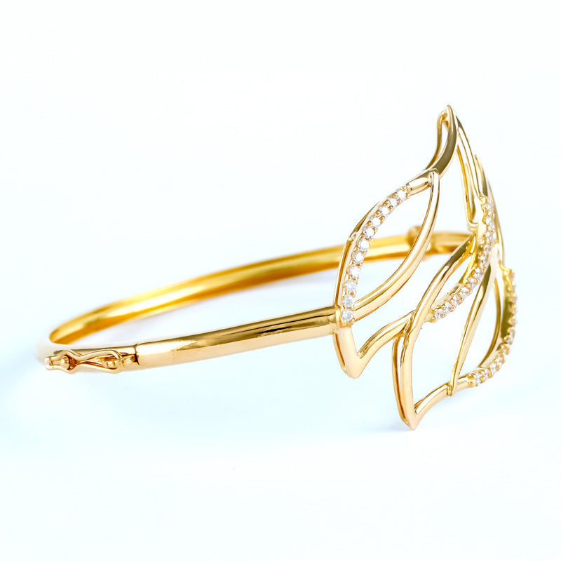 22KT YELLOW GOLD BANGLE (BA0000965)