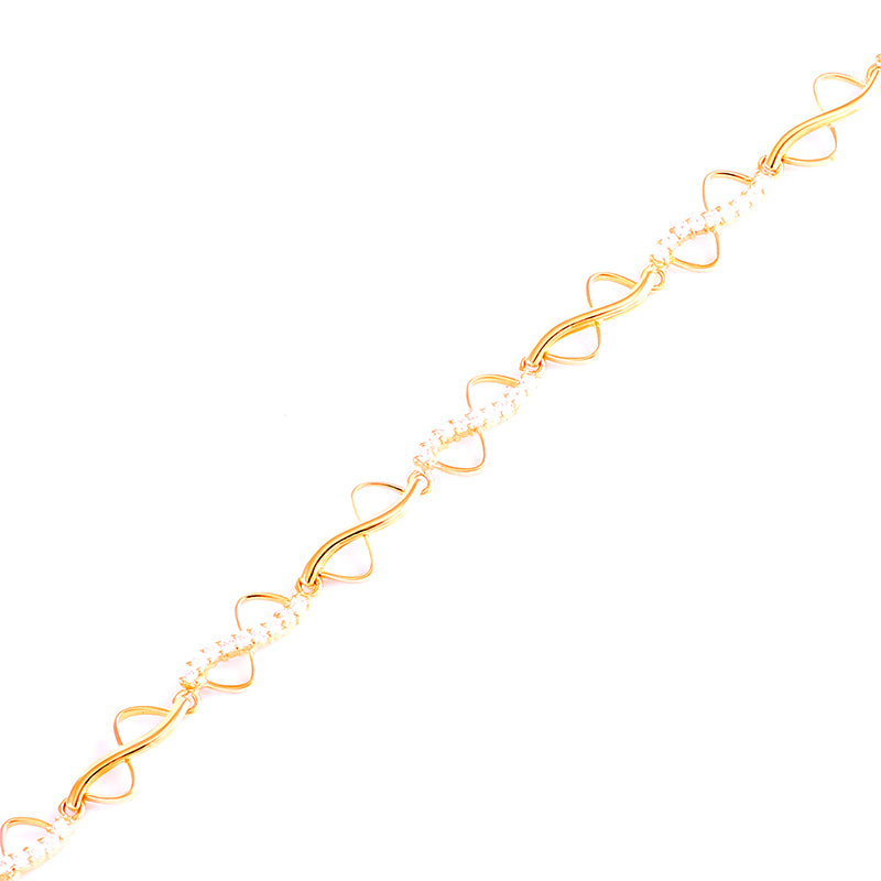 22KT YELLOW GOLD LADIES BRACELET (BR0000111)