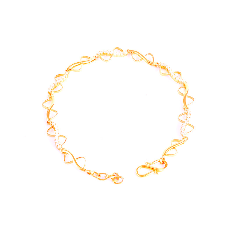 22KT YELLOW GOLD LADIES BRACELET (BR0000111)