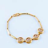 22KT YELLOW GOLD LADIES BRACELET (BR0000134)