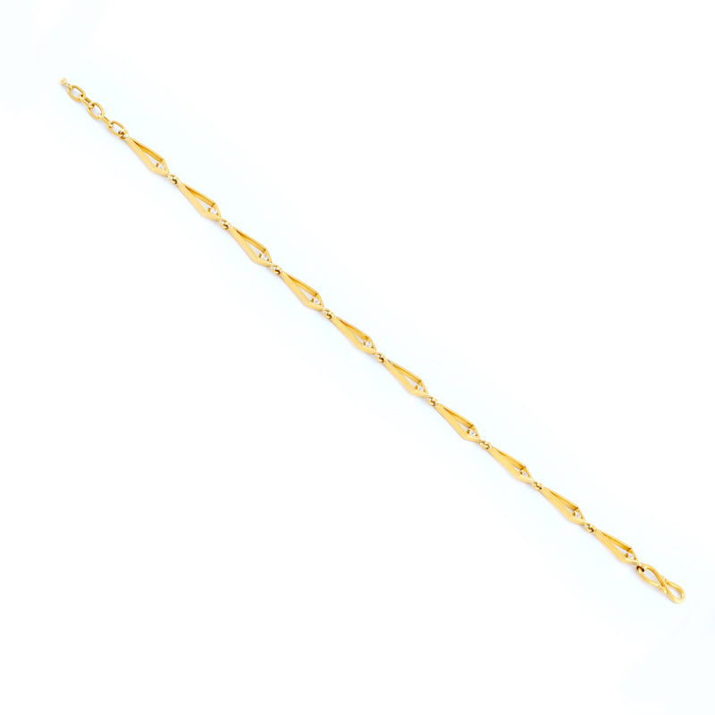 22KT YELLOW GOLD LADIES BRACELET (BR0000136)