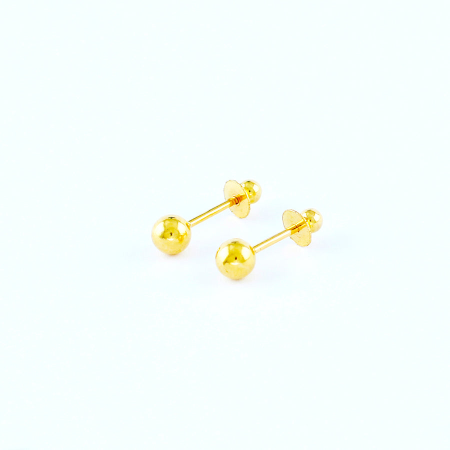 22KT YELLOW GOLD BABY EAR STUD (ES0000014)