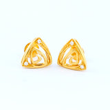 22KT YELLOW GOLD EAR STUD (ES0000062)