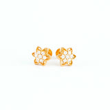 22KT YELLOW GOLD EAR STUD (ES0000408)