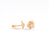 22KT YELLOW GOLD EAR STUD (ES0000417)