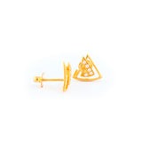 22KT YELLOW GOLD EAR STUD (ES0000431)
