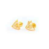 22KT YELLOW GOLD EAR STUD (ES0000431)