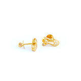 22KT YELLOW GOLD EAR STUD (ES0000743)