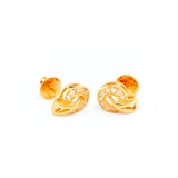 22KT YELLOW GOLD EAR STUD (ES0000813)